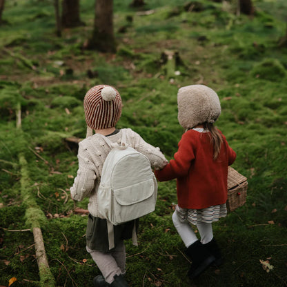 Mushie Toddler Backpack (Fog)