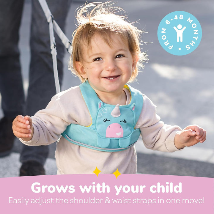 Trunki Toddlepak Walking Reins/Safety Harness (Una Unicorn)