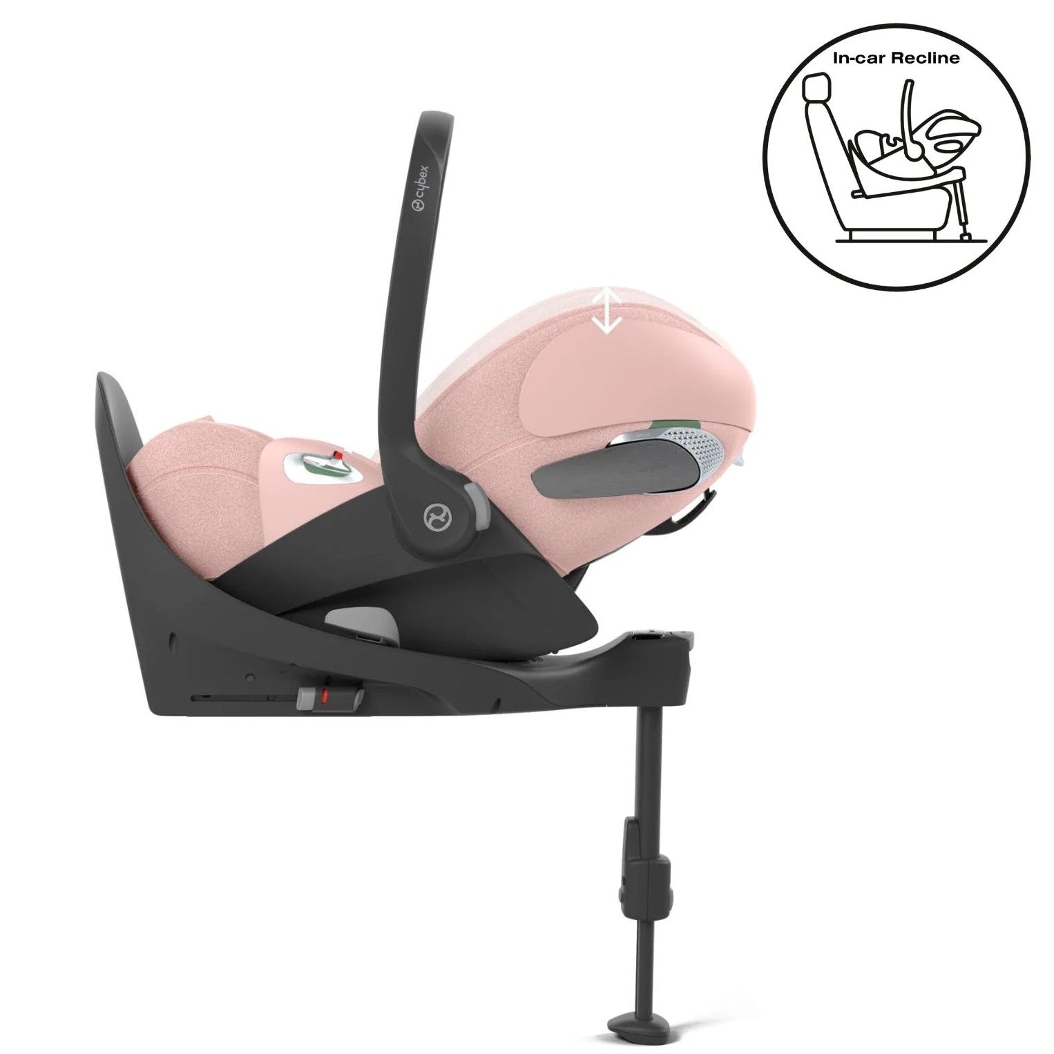 Cybex Cloud T i-Size Plus (وردي خوخي فاتح) Cybex Cloud T i-Size Plus (وردي خوخي فاتح)