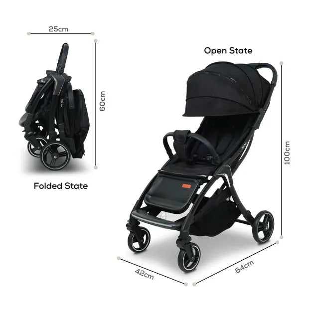 Nurtur - Aluminum Alloy Baby Travel Stroller