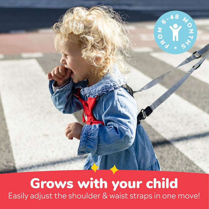Trunki Toddlepak Walking Reins/Safety Harness (Felix Fox)