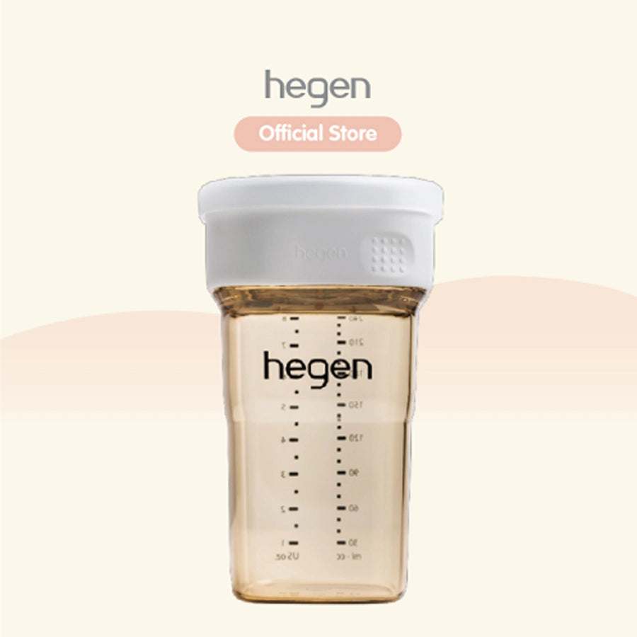 كوب Hegen PCTO متعدد الاستخدامات PPSU 240 مل/8 أونصة (أبيض) كوب Hegen PCTO متعدد الاستخدامات PPSU 240 مل/8 أونصة (أبيض)