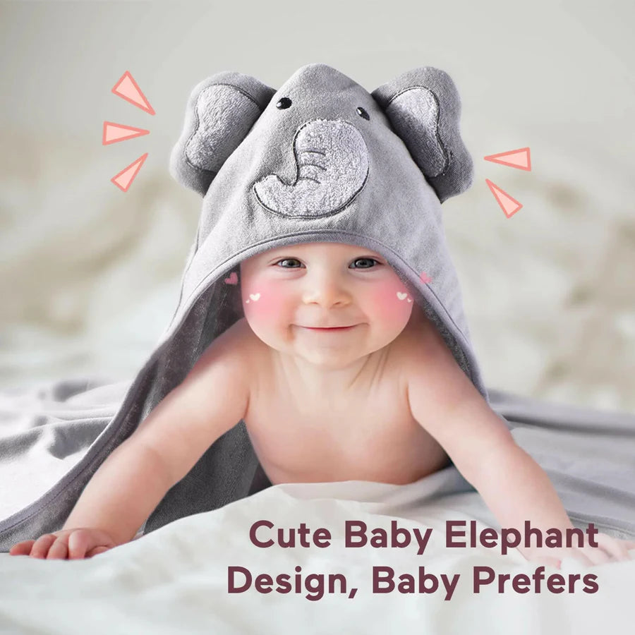 Momcozy Baby Hooded Towel