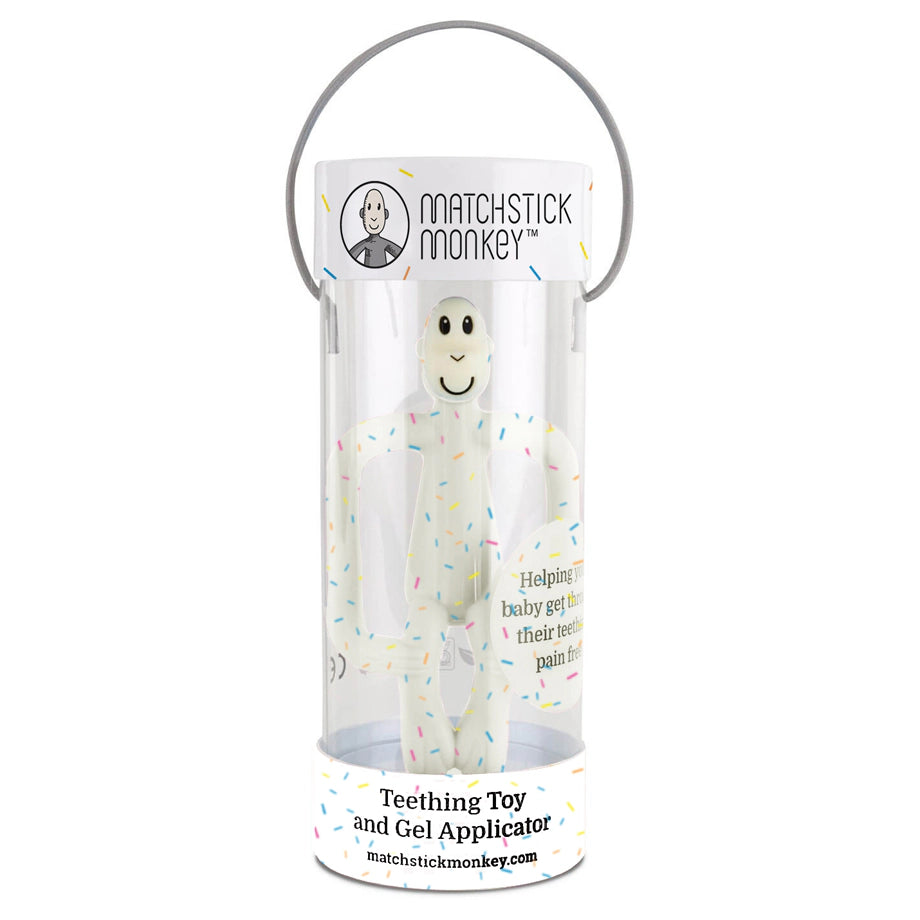 Matchstick Monkey Teething Toy (Confetti)
