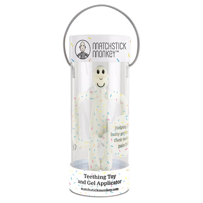 Matchstick Monkey Teething Toy (Confetti)