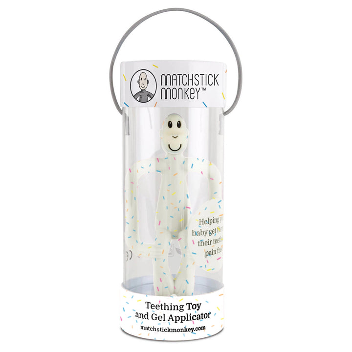 Matchstick Monkey Teething Toy (Confetti)