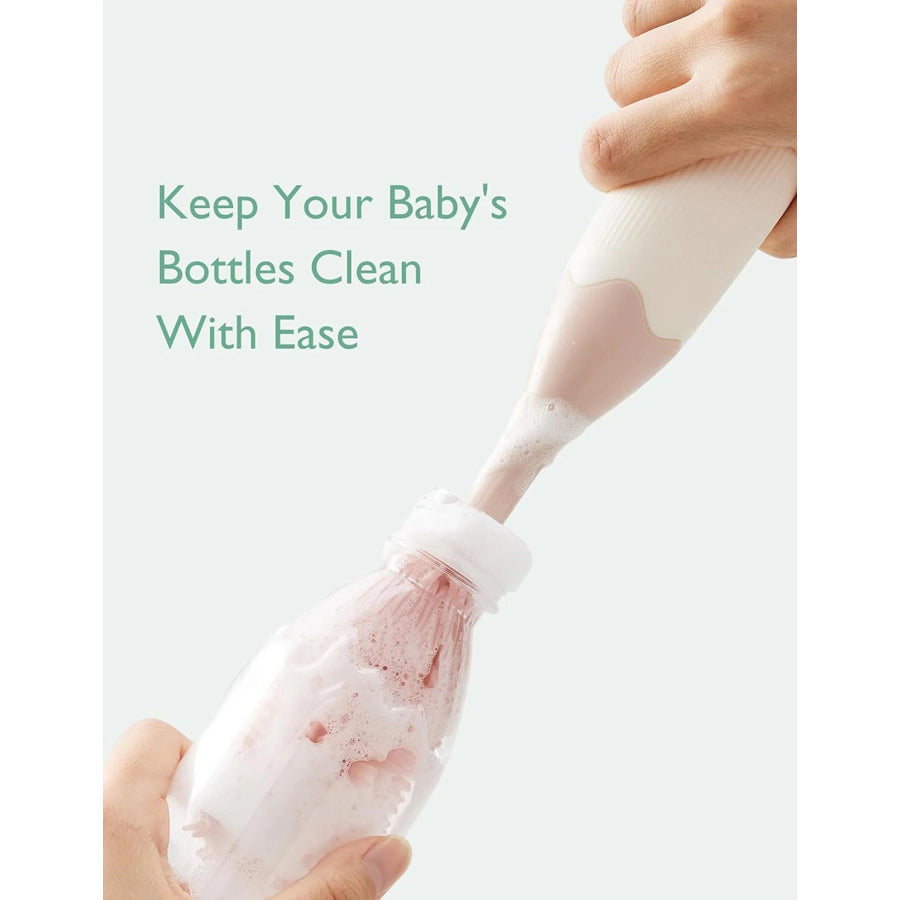 Momcozy Bottle Brush Kit-Press Bubble Style (Pink)
