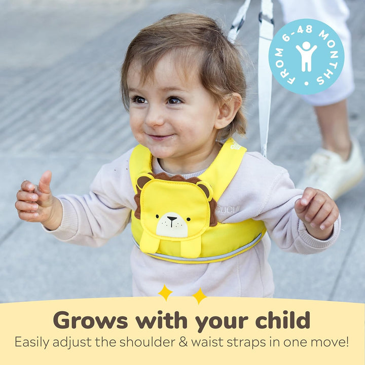 Trunki Toddlepak Walking Reins/Safety Harness (Leeroy Lion)