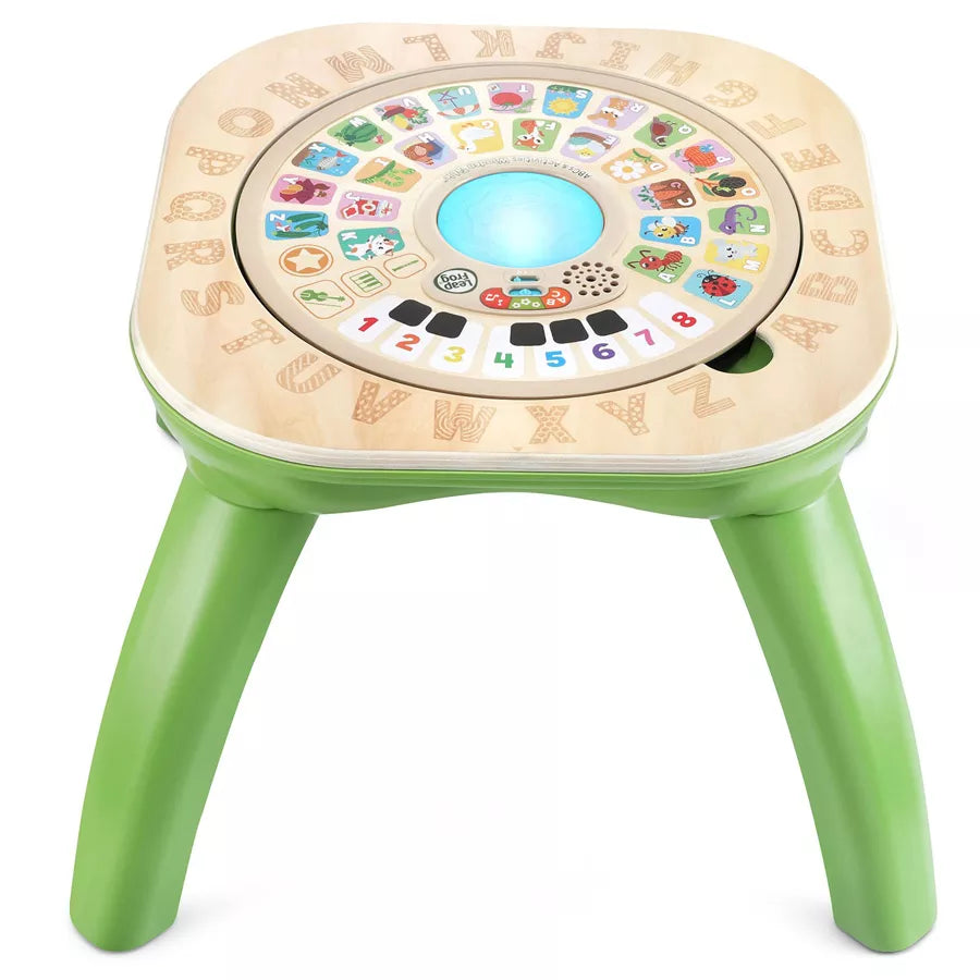 طاولة خشبية لتعليم الحروف الأبجدية والأنشطة من Leapfrog طاولة خشبية لتعليم الحروف الأبجدية والأنشطة من Leapfrog