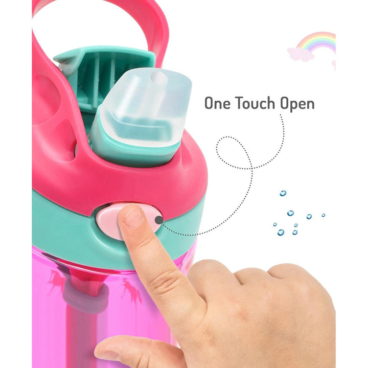 Bonfino Unicorn Tritan Water Bottle (Pink)