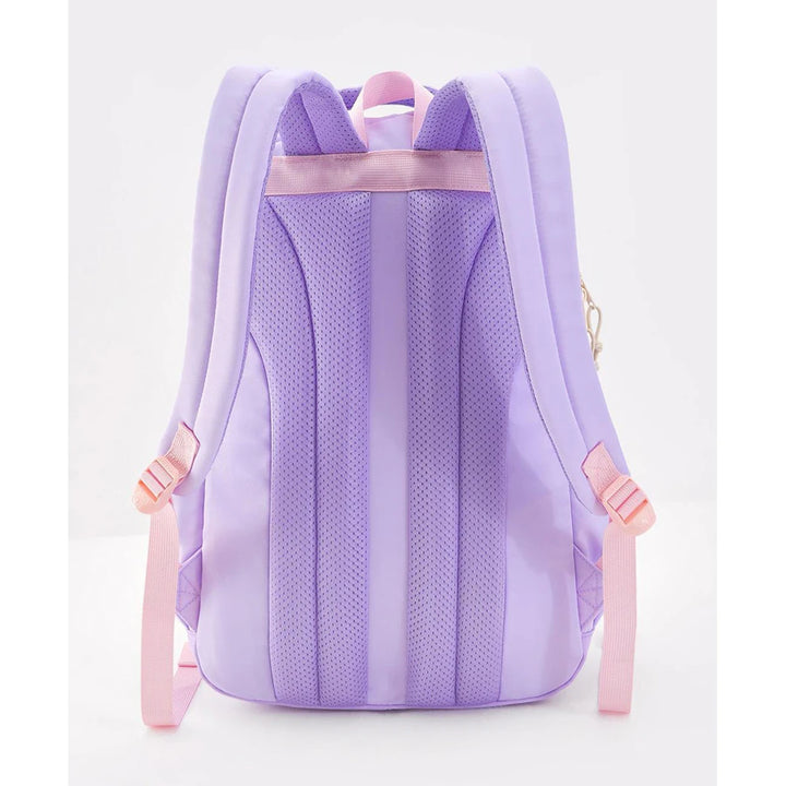 Bonfino Backpack 19 "(Purple and Beige)