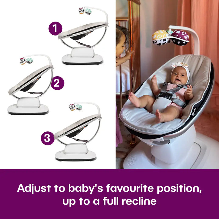 Baby Rocker Mamaroo Not Moving 4Moms MamaRoo Baby Swing Grey