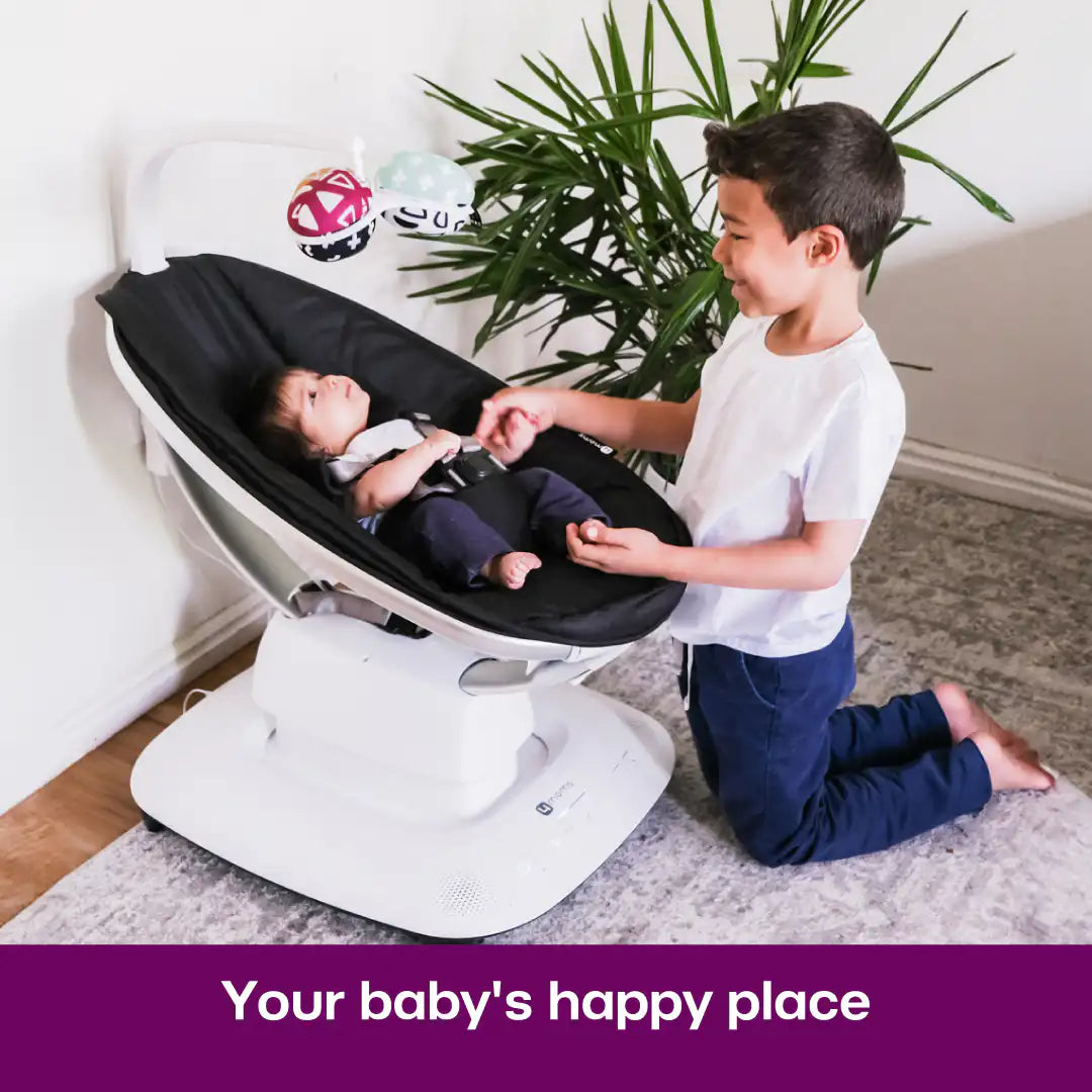 4Moms MamaRoo 5 Multi-Motion Baby Swing (Black)