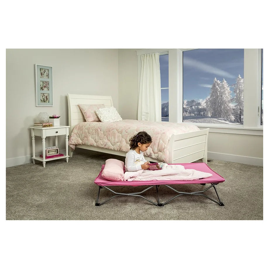 Regalo My Cot Portable Toddler Bed (Pink)