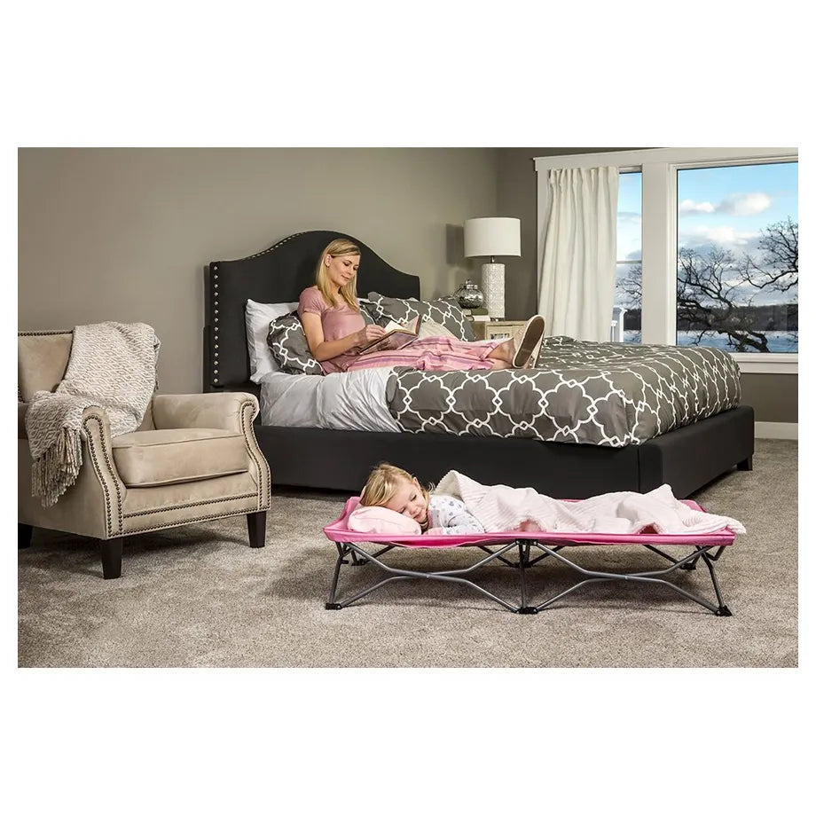 Regalo My Cot Portable Toddler Bed (Pink)