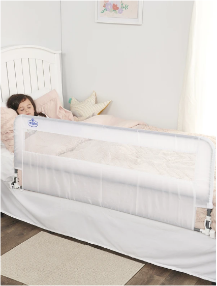 Regalo - HideAway Extra Long Bed Rail - White (137 x 50 cm)