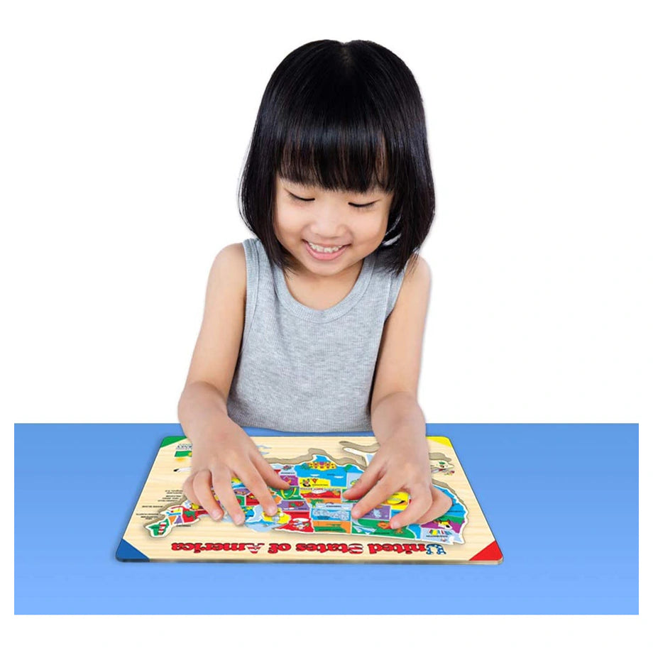The Learning Journey Lift & Learn Usa Map Puzzle