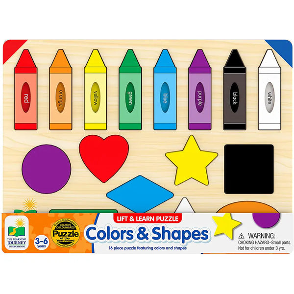 The Learning Journey Lift & Learn Colors & Shapes