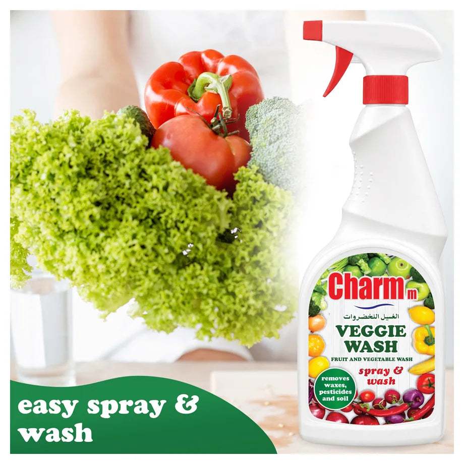 Charmm Veggie Wash Spray & Wash 650ml