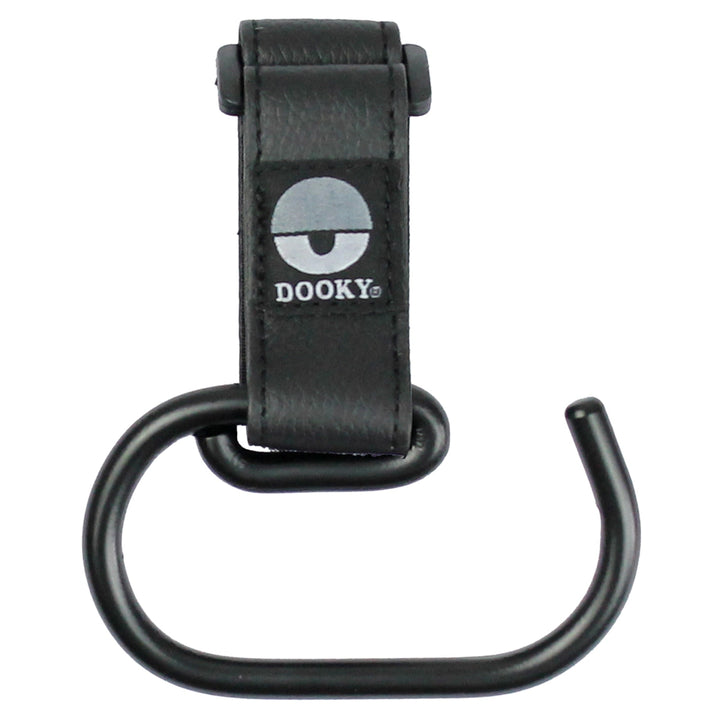 Dooky Buggy Hook Large 2pcs (Black)