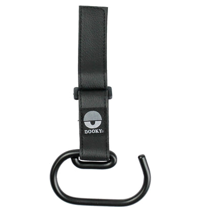 Dooky Buggy Hook Large 2pcs (Black)