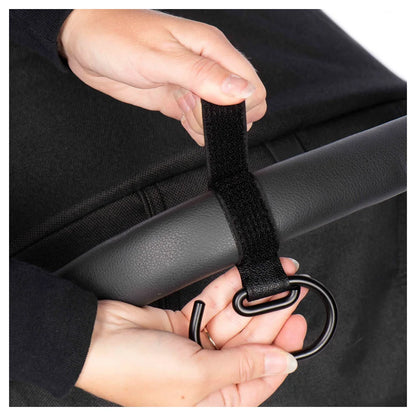 Dooky Buggy Hook Large 2pcs (Black)
