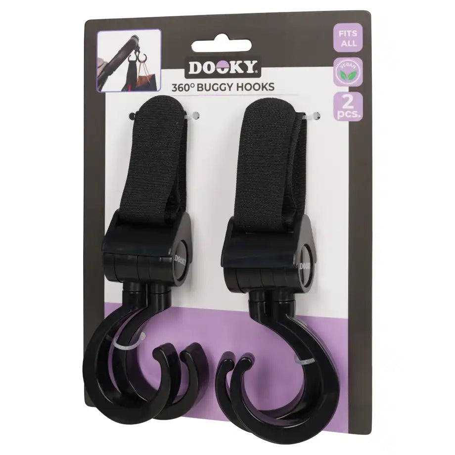 Dooky 360° Buggy Hook (Set of 2pcs)