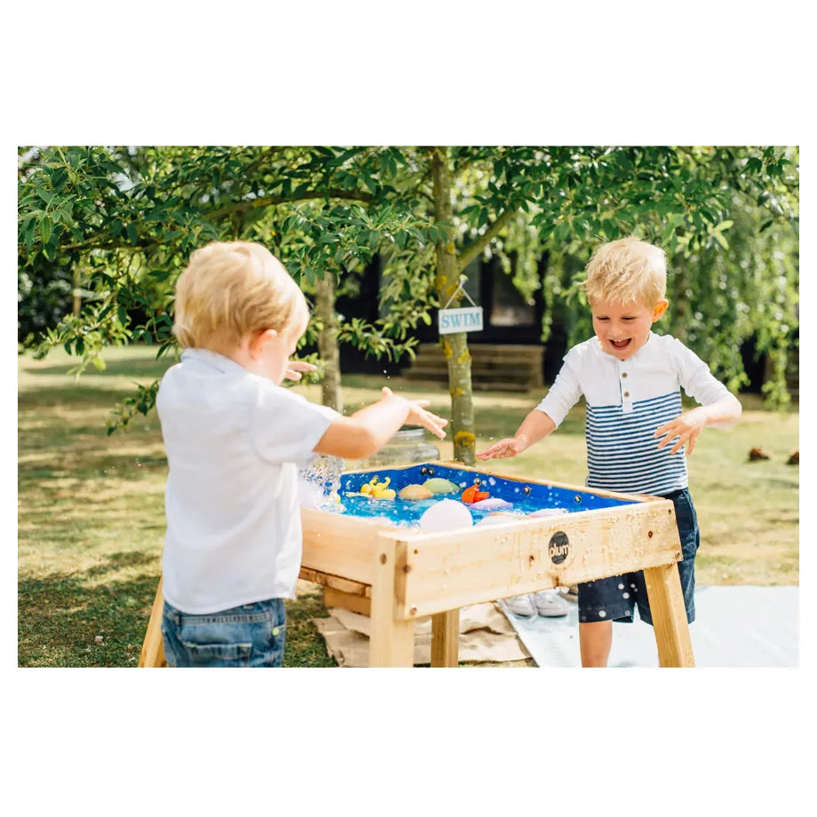 Plum Play Build & Splash Wooden Sand & Water Table (Natural)