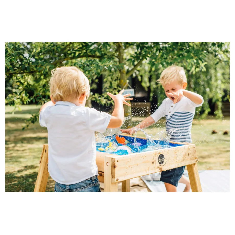 Plum Play Build & Splash Wooden Sand & Water Table (Natural)