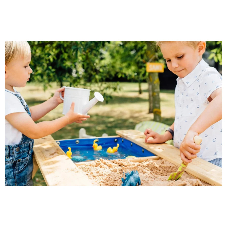 Plum Play Surfside Wooden Sand & Water Picnic Table-Natural