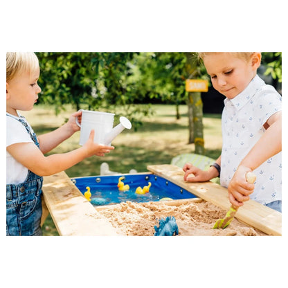 Plum Play Surfside Wooden Sand & Water Picnic Table-Natural