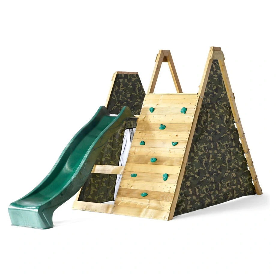 Plum Climbing Pyramid Wooden Climbing Frame with Swings