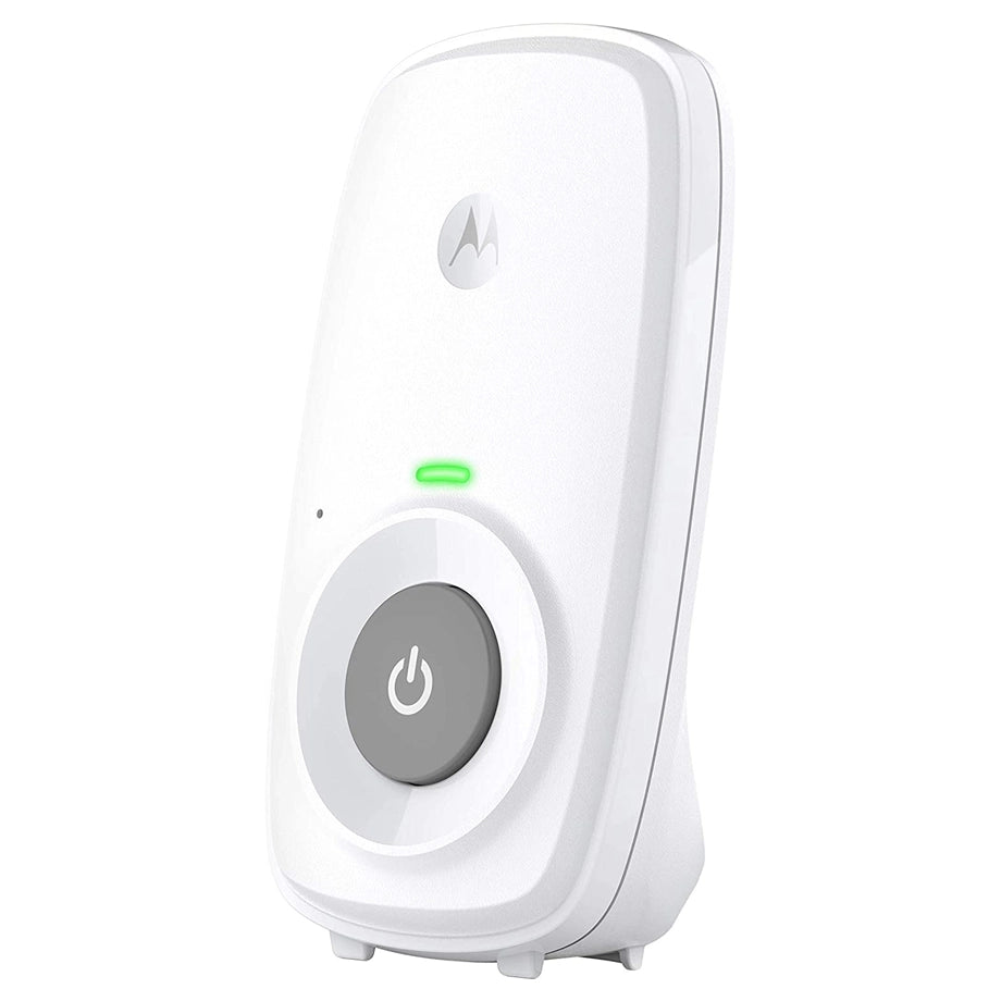 Motorola AM21 UK Audio Baby Monitor (300 Meter Range, High Sensitivity Microphone) White