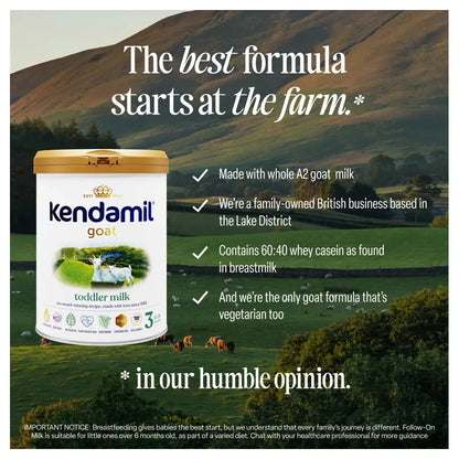 Kendamil Goat Stage 3 Toddler Milk Formula (1-3 Years) 800g