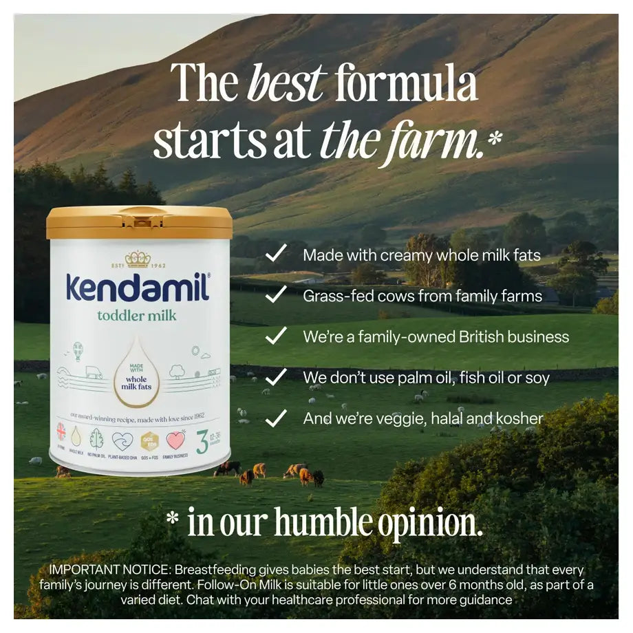 Kendamil Classic Stage 3 Toddler Milk Formula (1-3 Years) 800g
