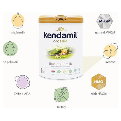 Kendamil Organic Stage 1 Infant Milk Formula (From Birth) 800g