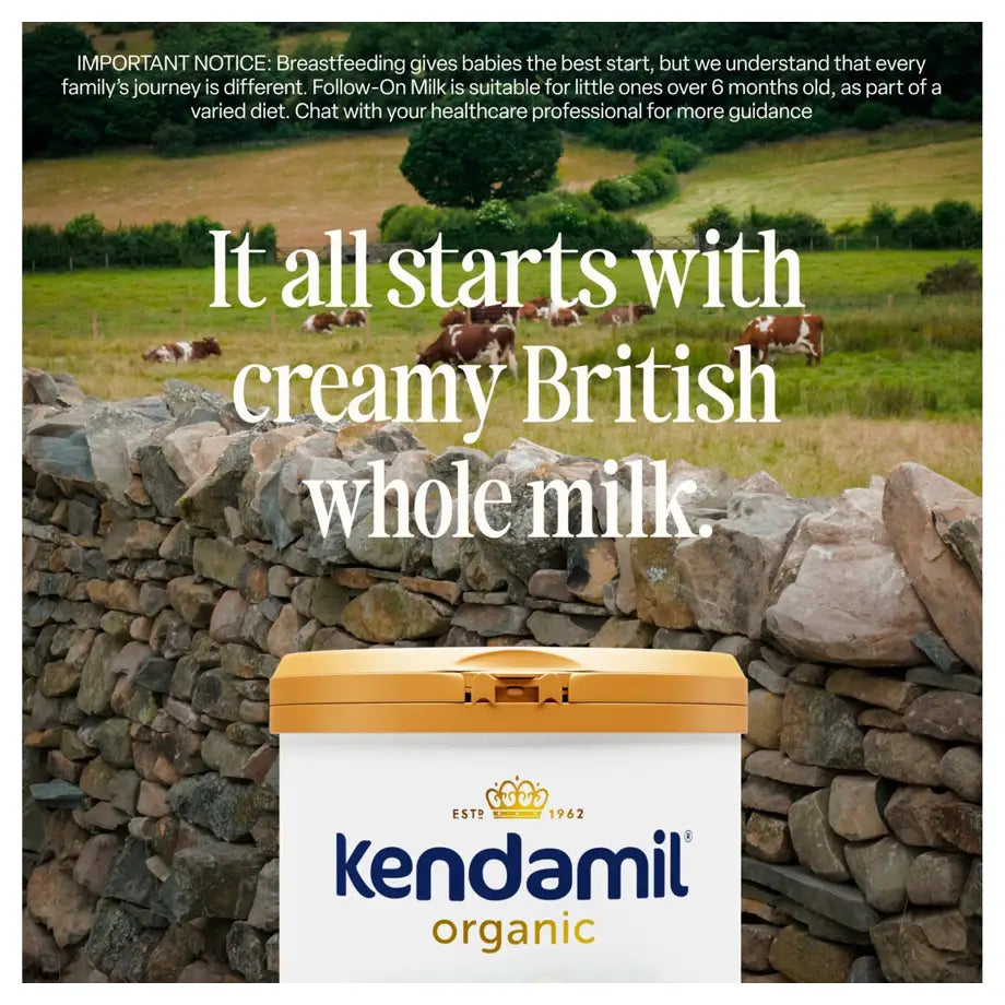 Kendamil Organic Stage 2 Follow-On Milk Formula (6-12 Months) 800g