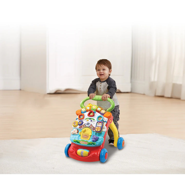 Vtech First Steps Baby Walker (Green/Red)