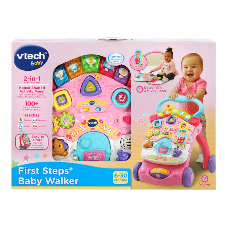 Vtech First Steps Baby Walker (Pink)