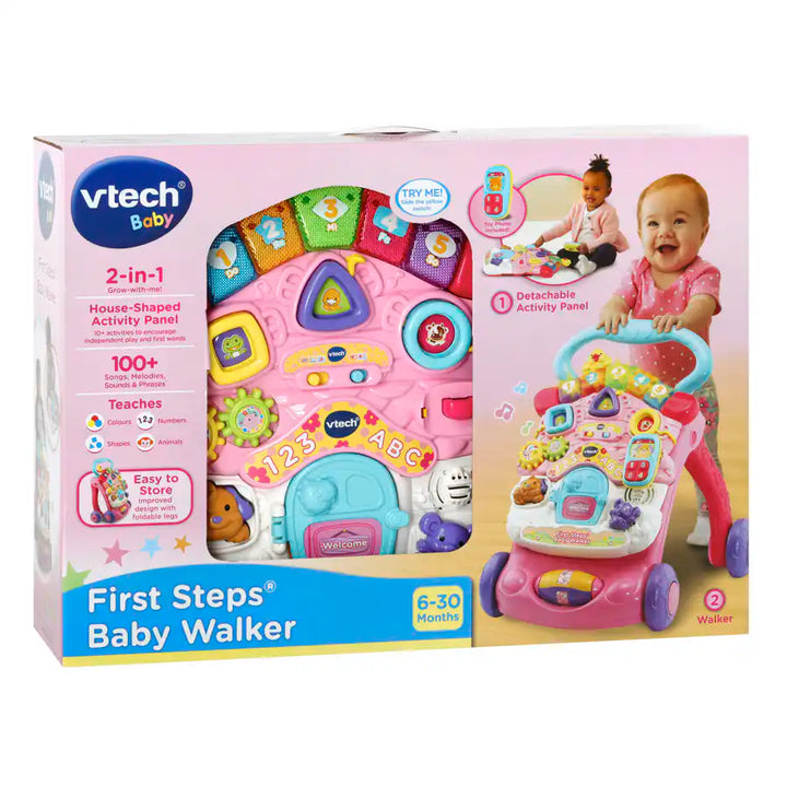 Vtech First Steps Baby Walker (Pink)