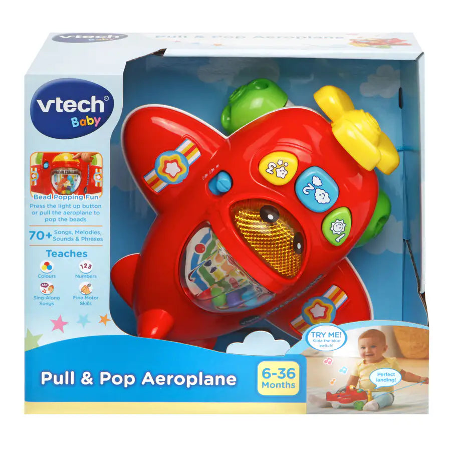 Vtech Pull & Pop Aeroplane Vtech Pull & Pop Aeroplane