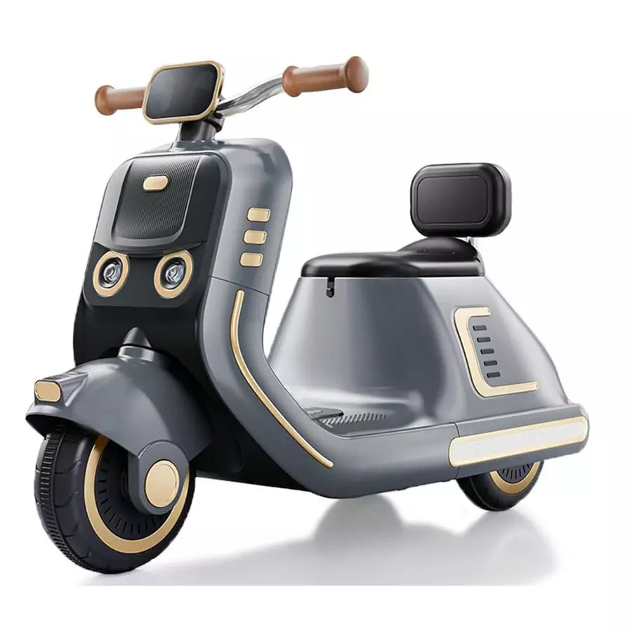 Electric Ride On Scooty (Grey)