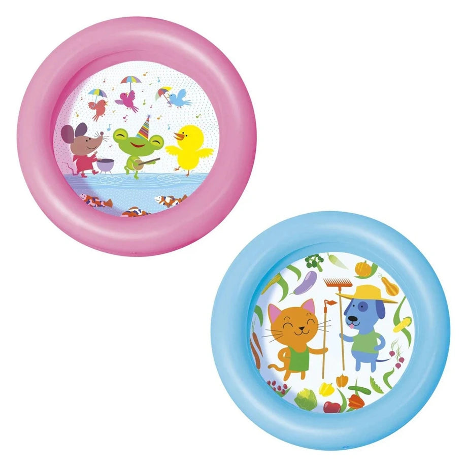 Bestway Round 2-Ring Kiddie Pool (61 cm x 15 cm)