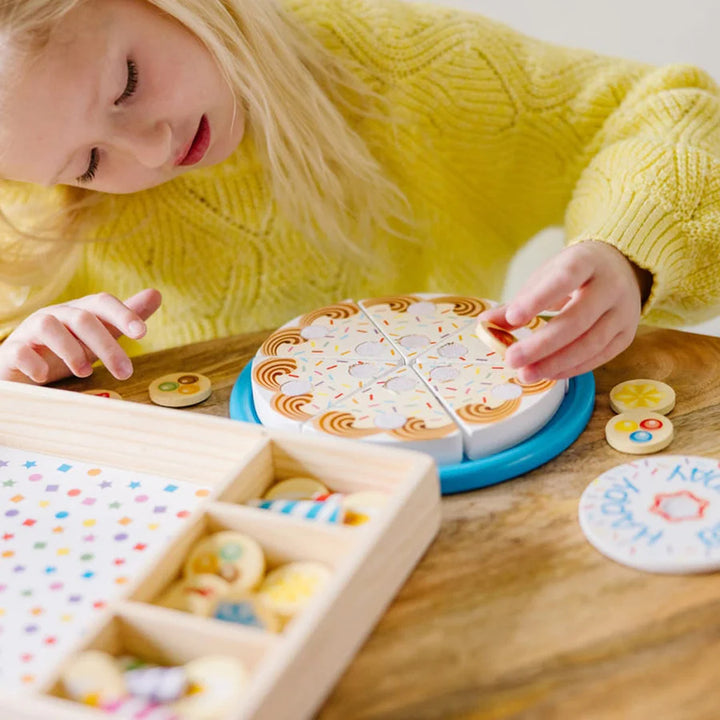 Melissa and Doug Birthday Party - Wooden Play Food