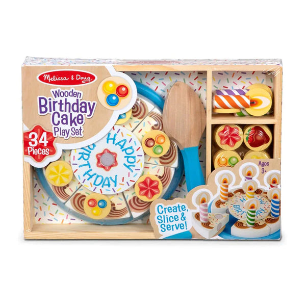 Melissa and Doug Birthday Party - Wooden Play Food