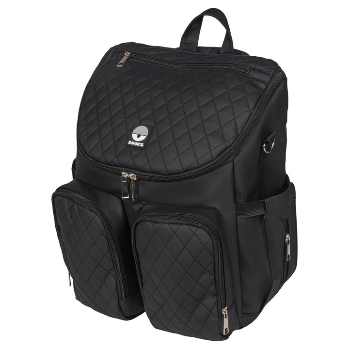 Dooky Diaper Backpack 2 in 1 (Black)