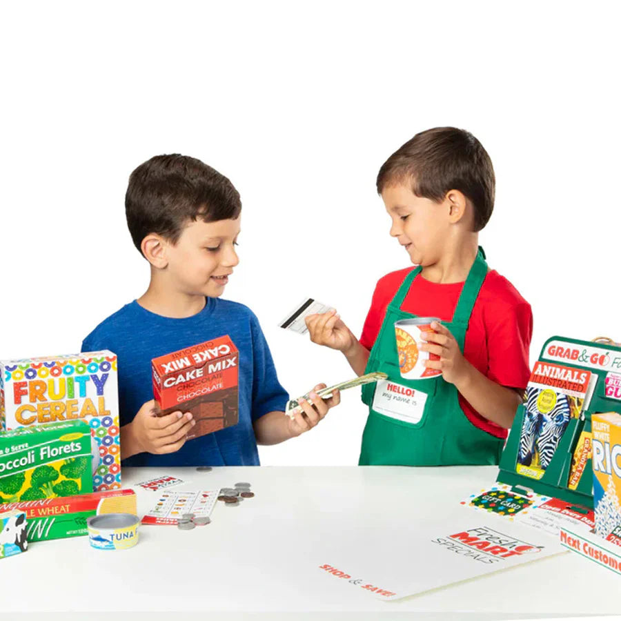 Melissa and Doug Fresh Mart Grocery Store Companion Collection
