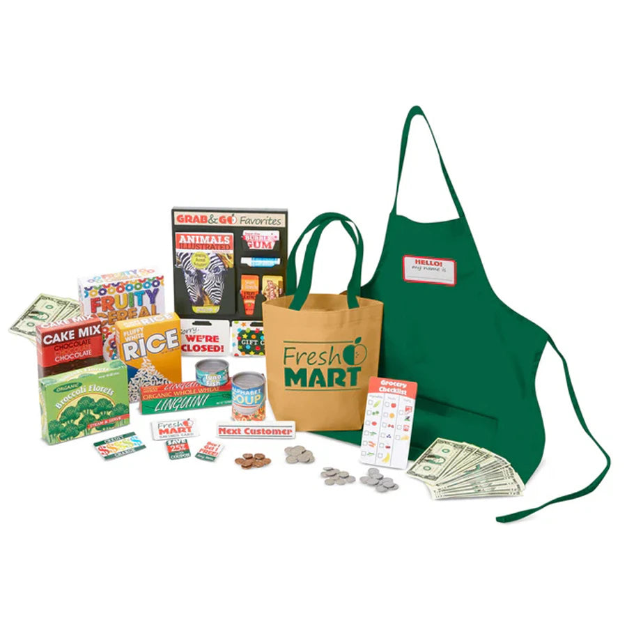 Melissa and Doug Fresh Mart Grocery Store Companion Collection
