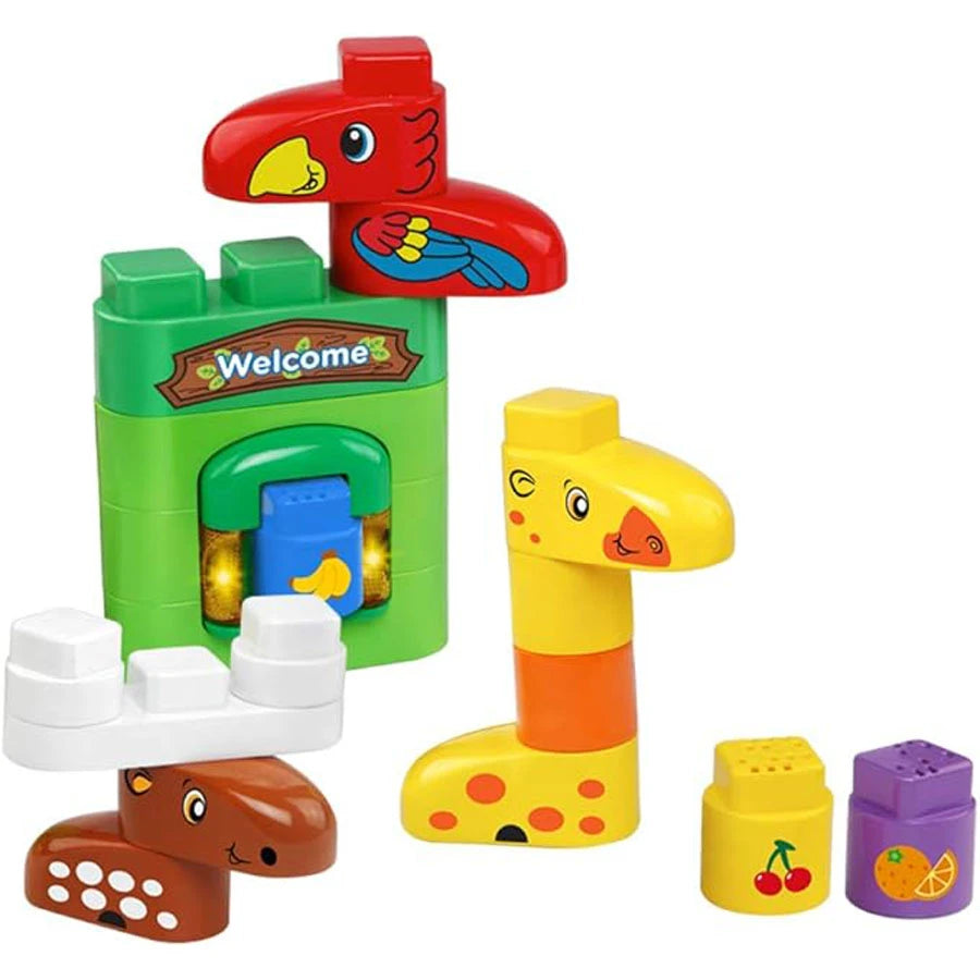 لعبة Leapfrog Block Play للحيوانات البرية لعبة Leapfrog Block Play للحيوانات البرية
