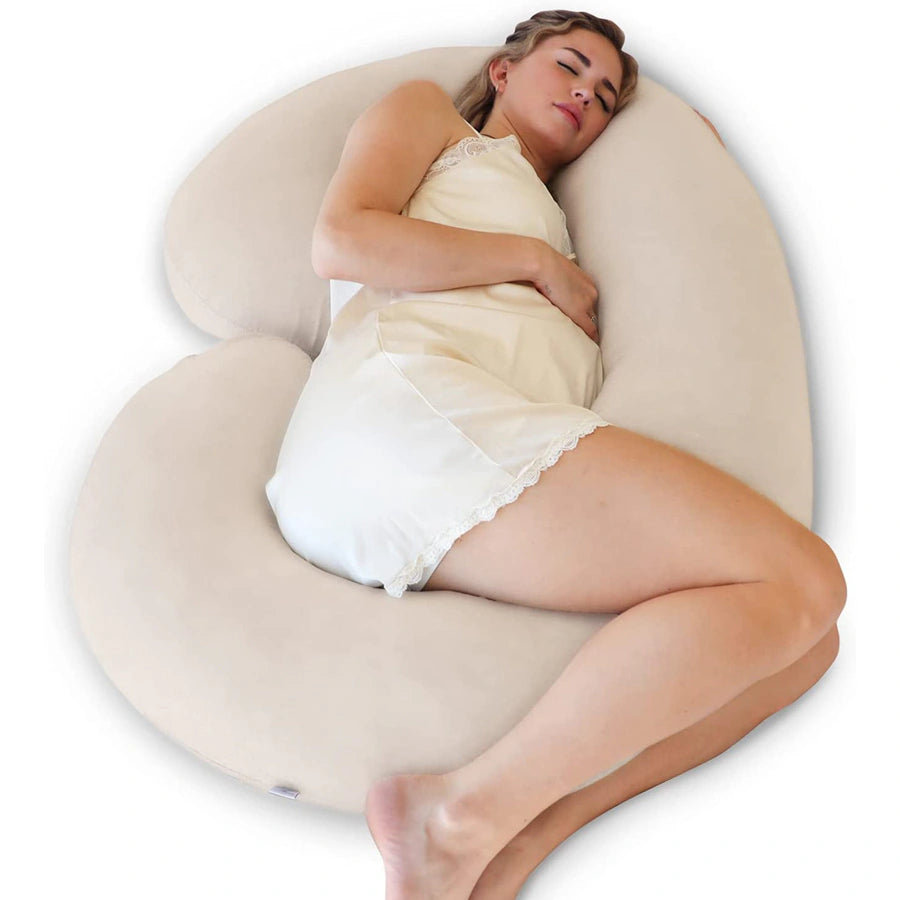 Pharmadoc C Shape Pillow with Organic Cover (Jersey Fabric)